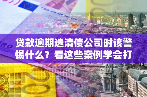 武汉贷款逾期选清债公司时该警惕什么？看这些案例学会打翻身仗