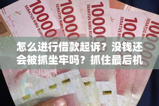 武汉怎么进行借款起诉？没钱还会被抓坐牢吗？抓住最后机会！
