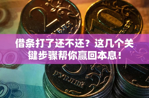武汉借条打了还不还？这几个关键步骤帮你赢回本息！