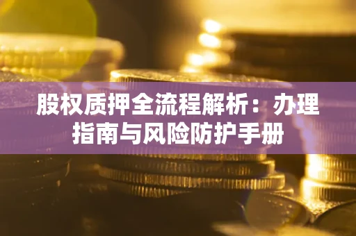 武汉股权质押全流程解析：办理指南与风险防护手册