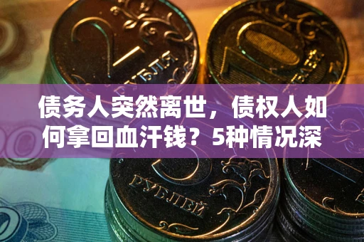 武汉债务人突然离世，债权人如何拿回血汗钱？5种情况深度解析