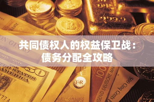 武汉共同债权人的权益保卫战：债务分配全攻略