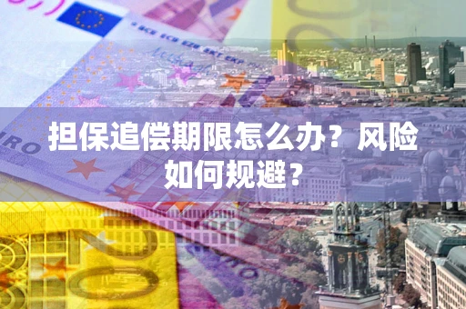 武汉担保追偿期限怎么办？风险如何规避？