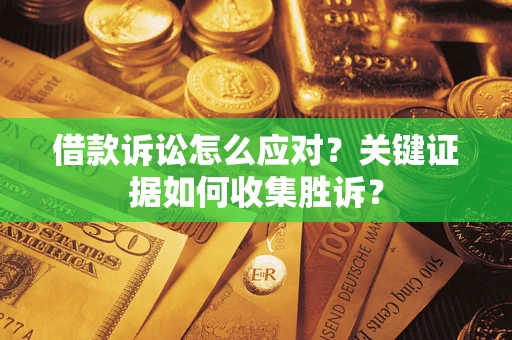 武汉借款诉讼怎么应对？关键证据如何收集胜诉？